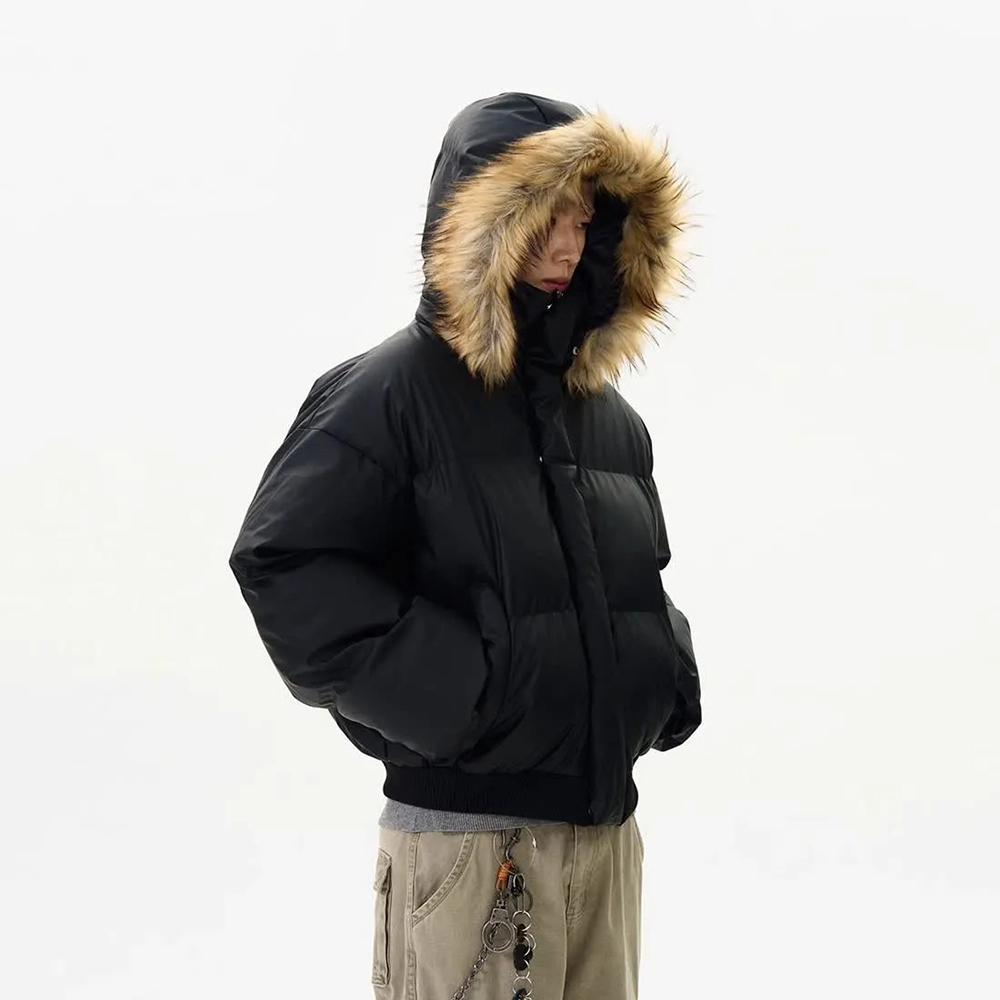 Street Fashion High End - American Street Fashion Detachable Fur Collar