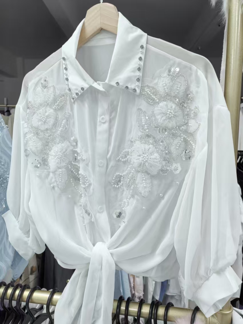 Street Fashion In Korea - Streetwear Summer Sunscreen Blouses Shirts for