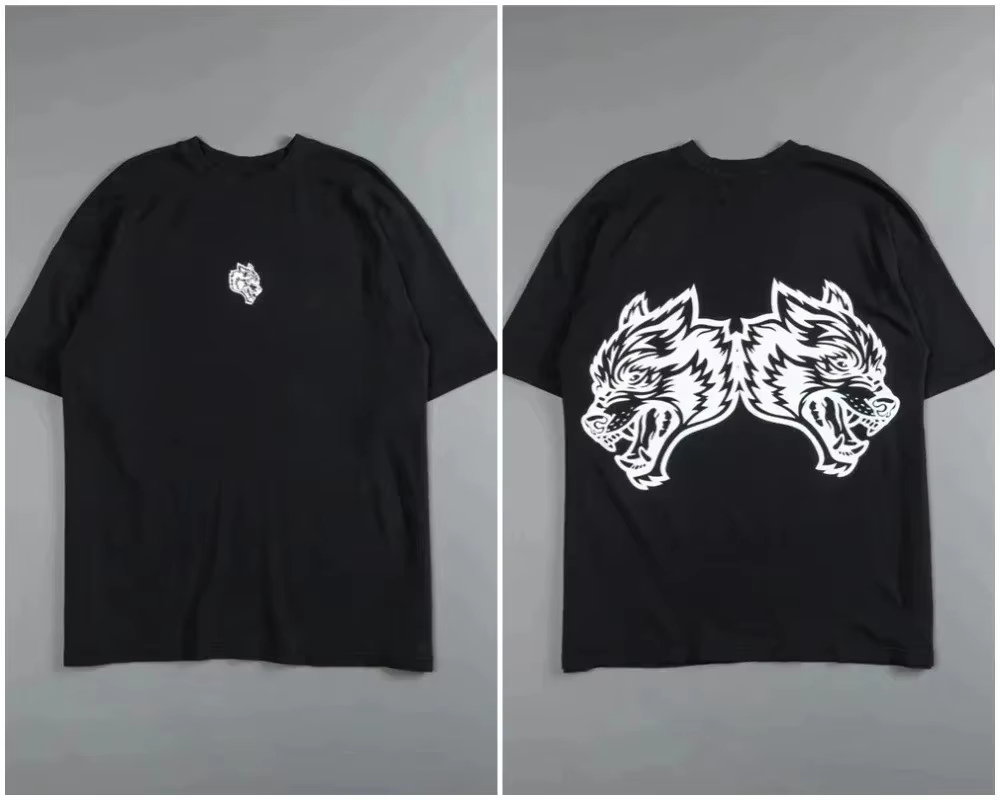 Retro Black Wolf Head High End - Street Fashion High End 评论和价格