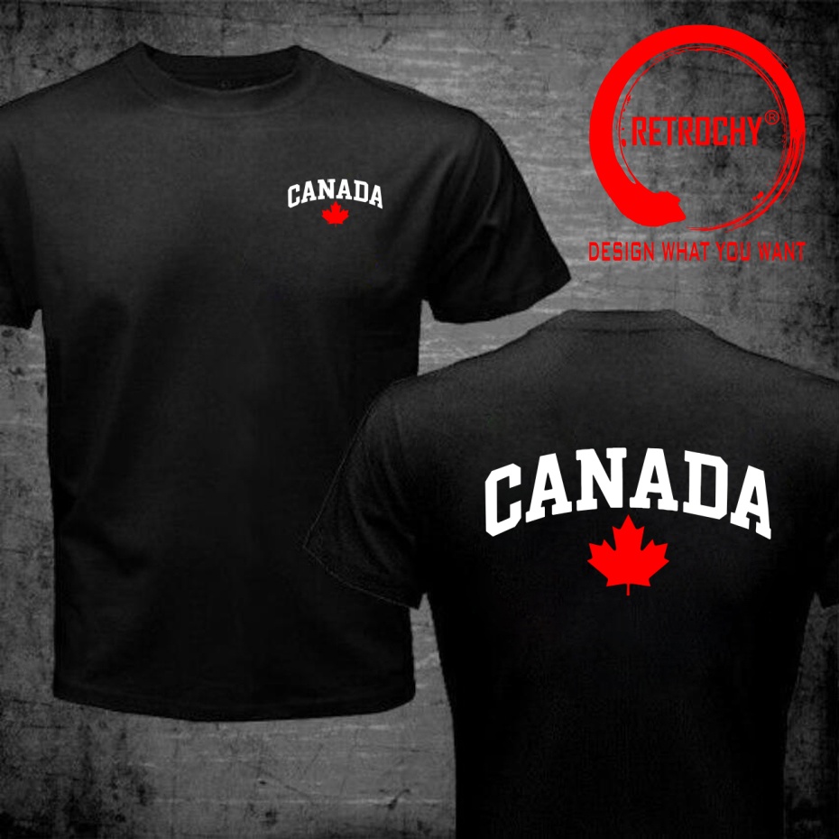 Canada Letter Printed Funny De - Street Fashion Canada 评论和价格