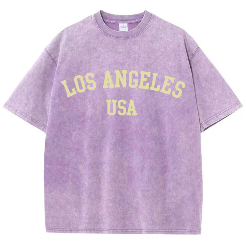 Women'S Cotton Washed T-Shirts - Street Fashion Usa 评论和价格