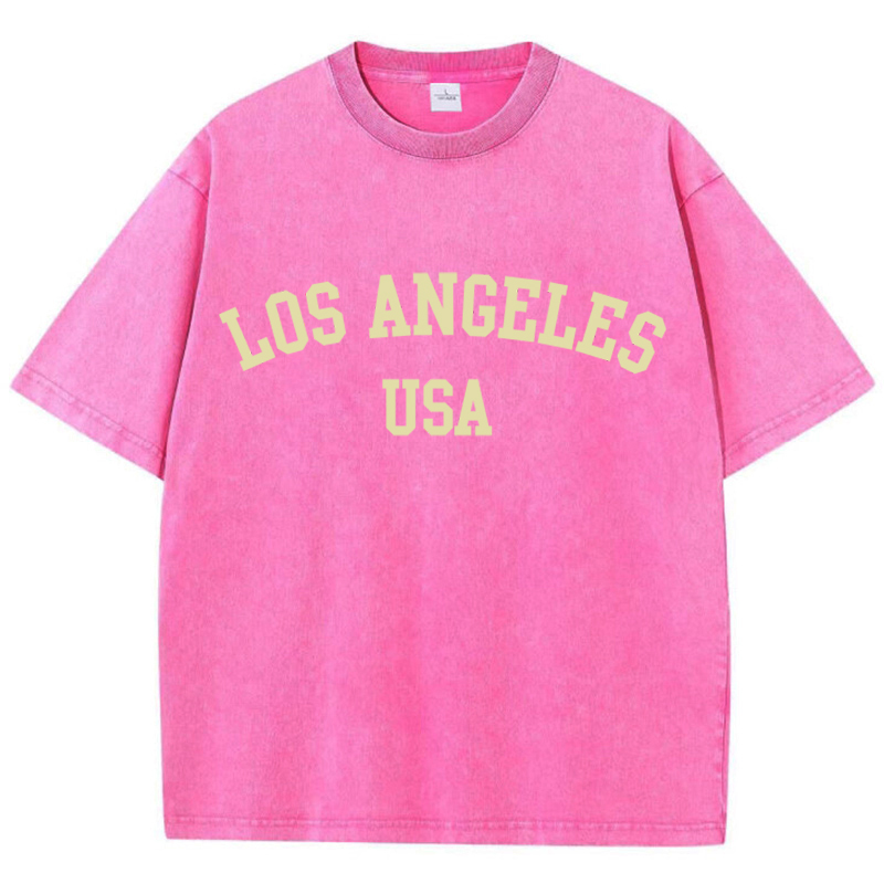 Women'S Cotton Washed T-Shirts - Street Fashion Usa 评论和价格