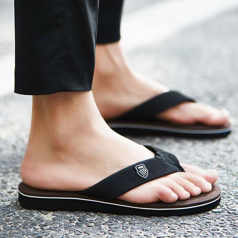 Men's Summer Casual Flip Flops - Street Fashion Style Male 评论和价格