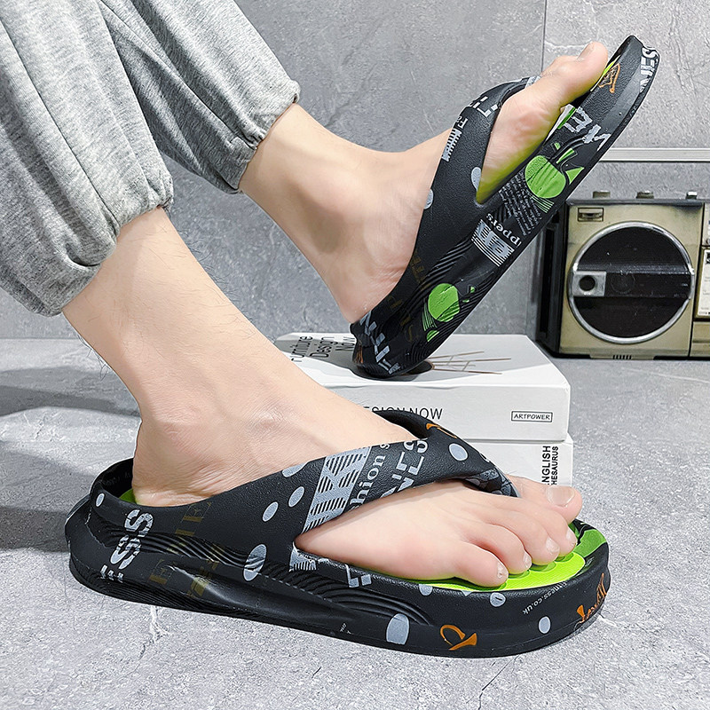 New Stylish Men Beach Flip-flo - Street Fashion Style Male 评论和价格