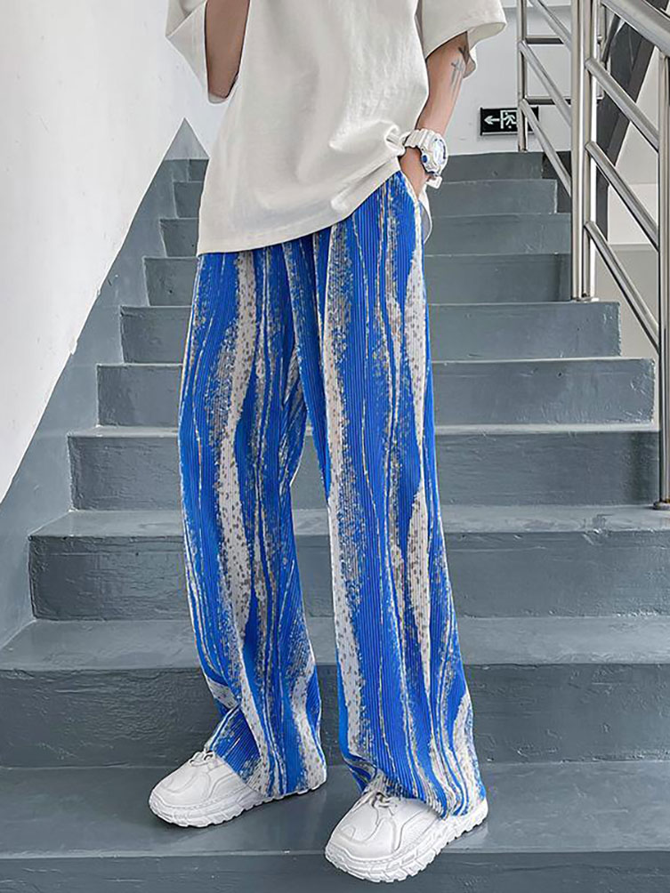 Streetwear Tie-Dye Ice Silk Su - Street Fashion In Korea 评论和价格