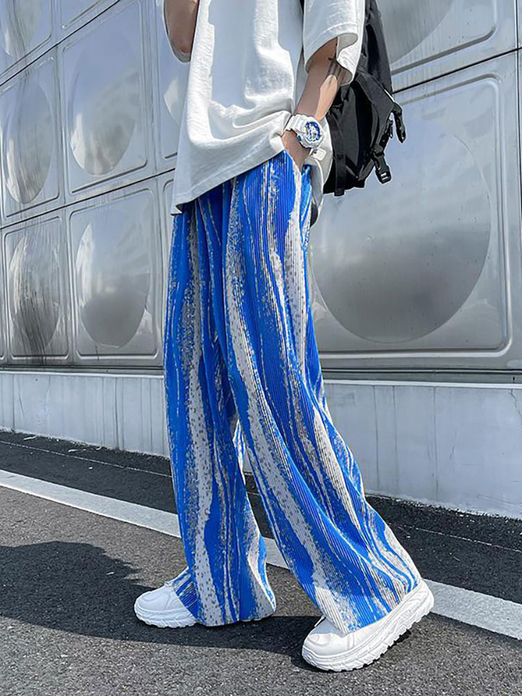 Streetwear Tie-Dye Ice Silk Su - Street Fashion In Korea 评论和价格