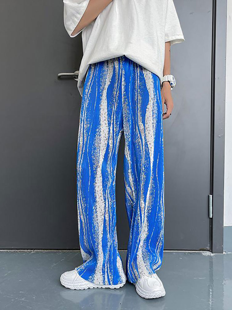 Streetwear Tie-Dye Ice Silk Su - Street Fashion In Korea 评论和价格