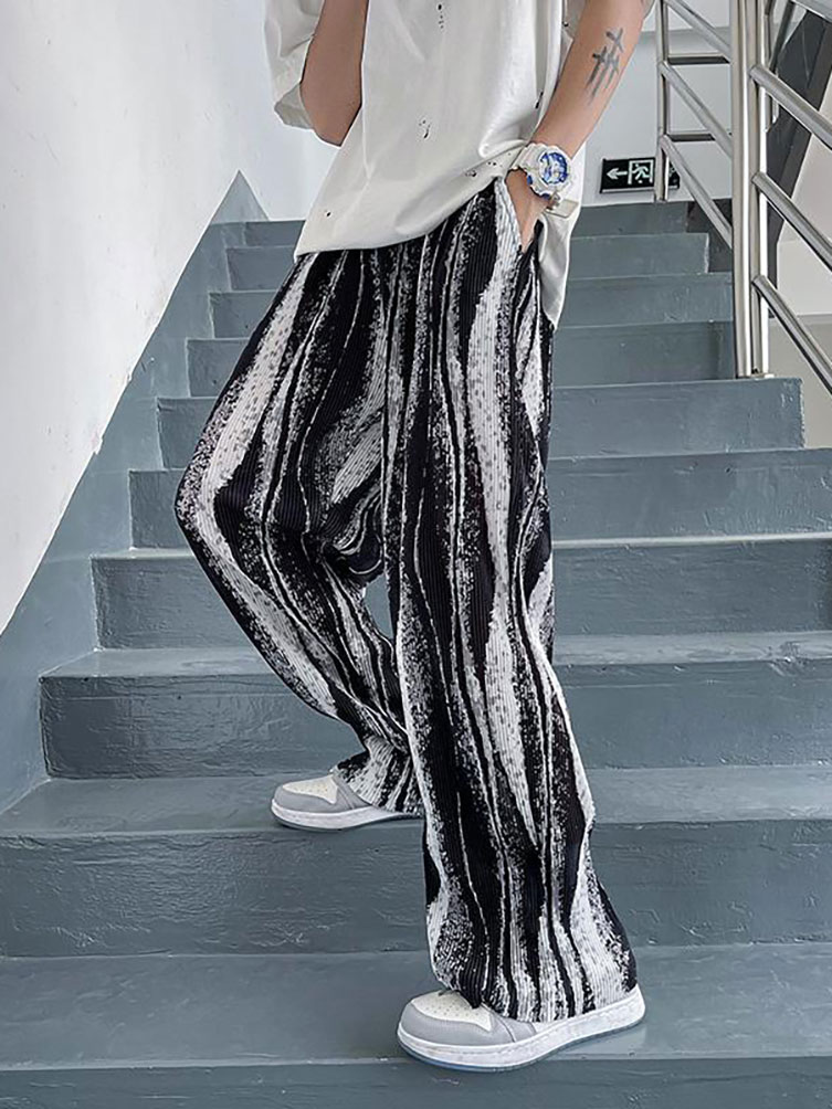 Streetwear Tie-Dye Ice Silk Su - Street Fashion In Korea 评论和价格