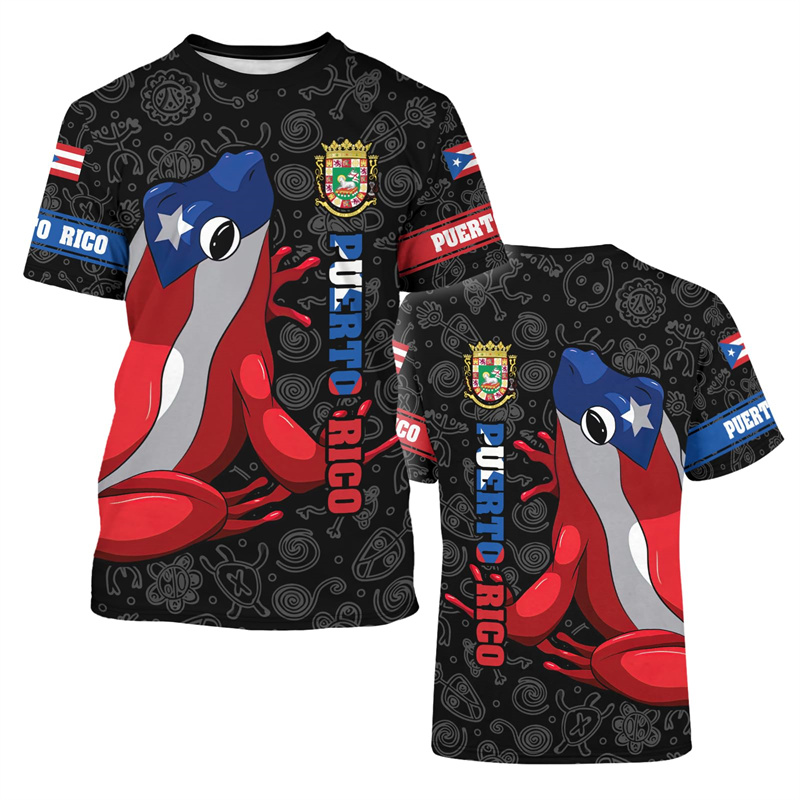 2025 New Puerto Rico Flag Grap - Street Fashion Usa 评论和价格