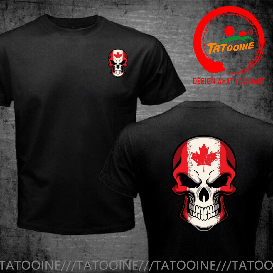 Funny Design Canada Flag Paint - Street Fashion Canada 评论和价格