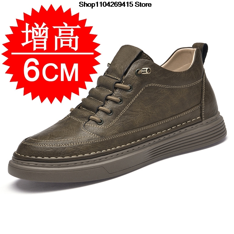 Men Internal Height Increasing - Street Fashion Style Male 评论和价格