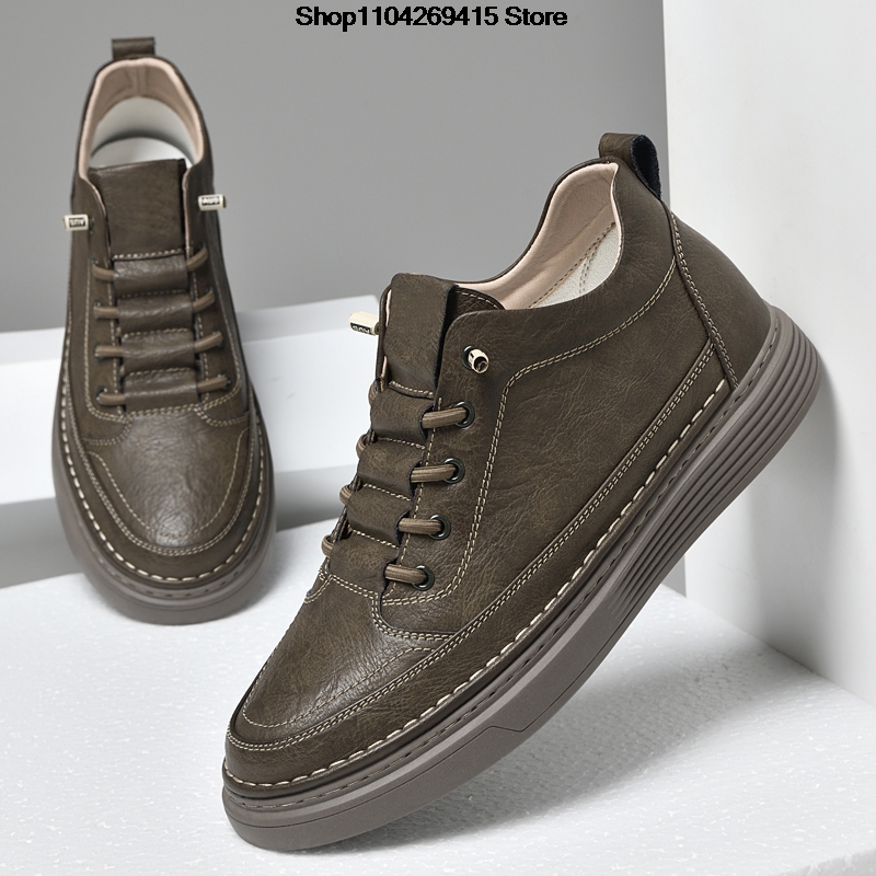 Men Internal Height Increasing - Street Fashion Style Male 评论和价格