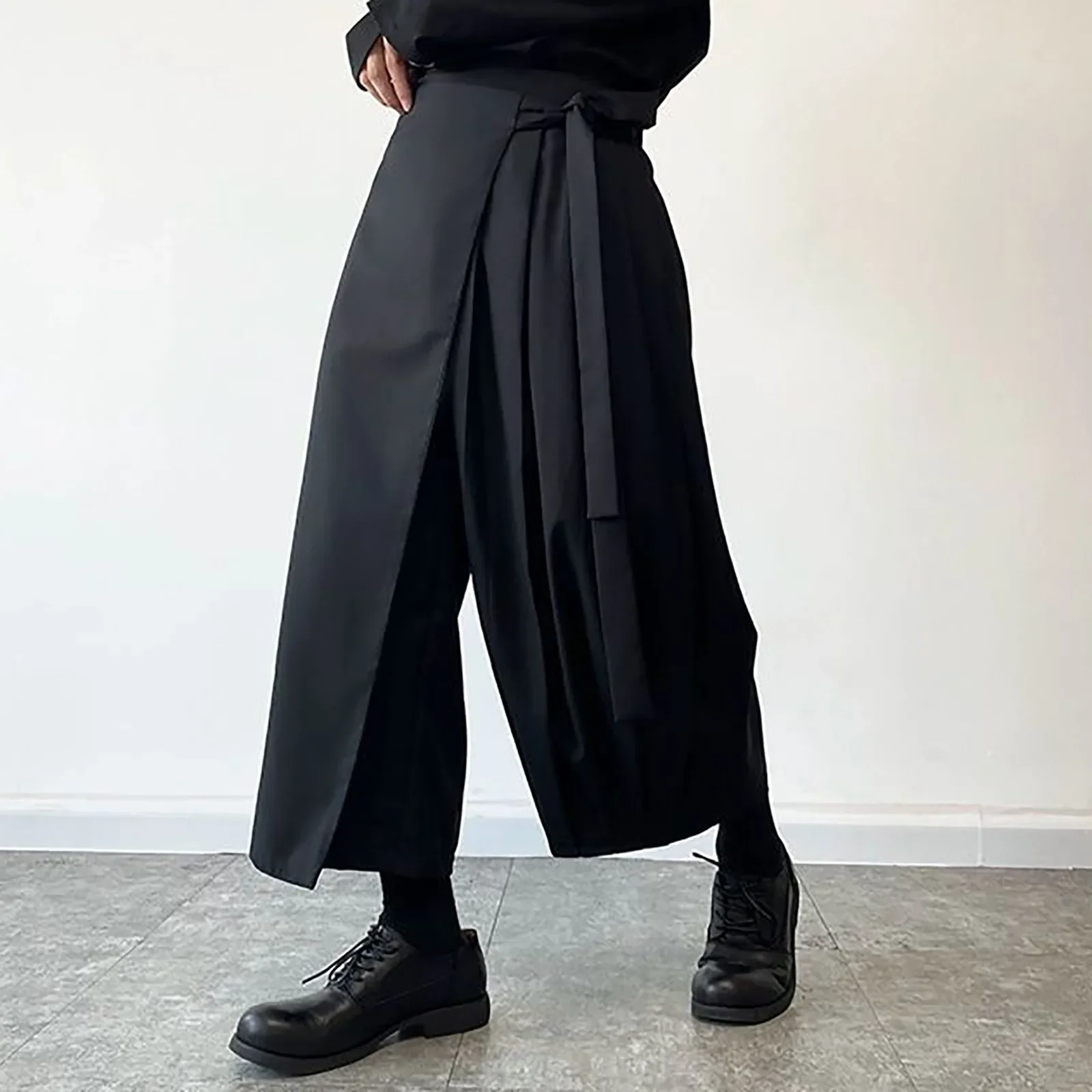 Retro Dark Style Men's Skirt P - Street Fashion Style Male 评论和价格