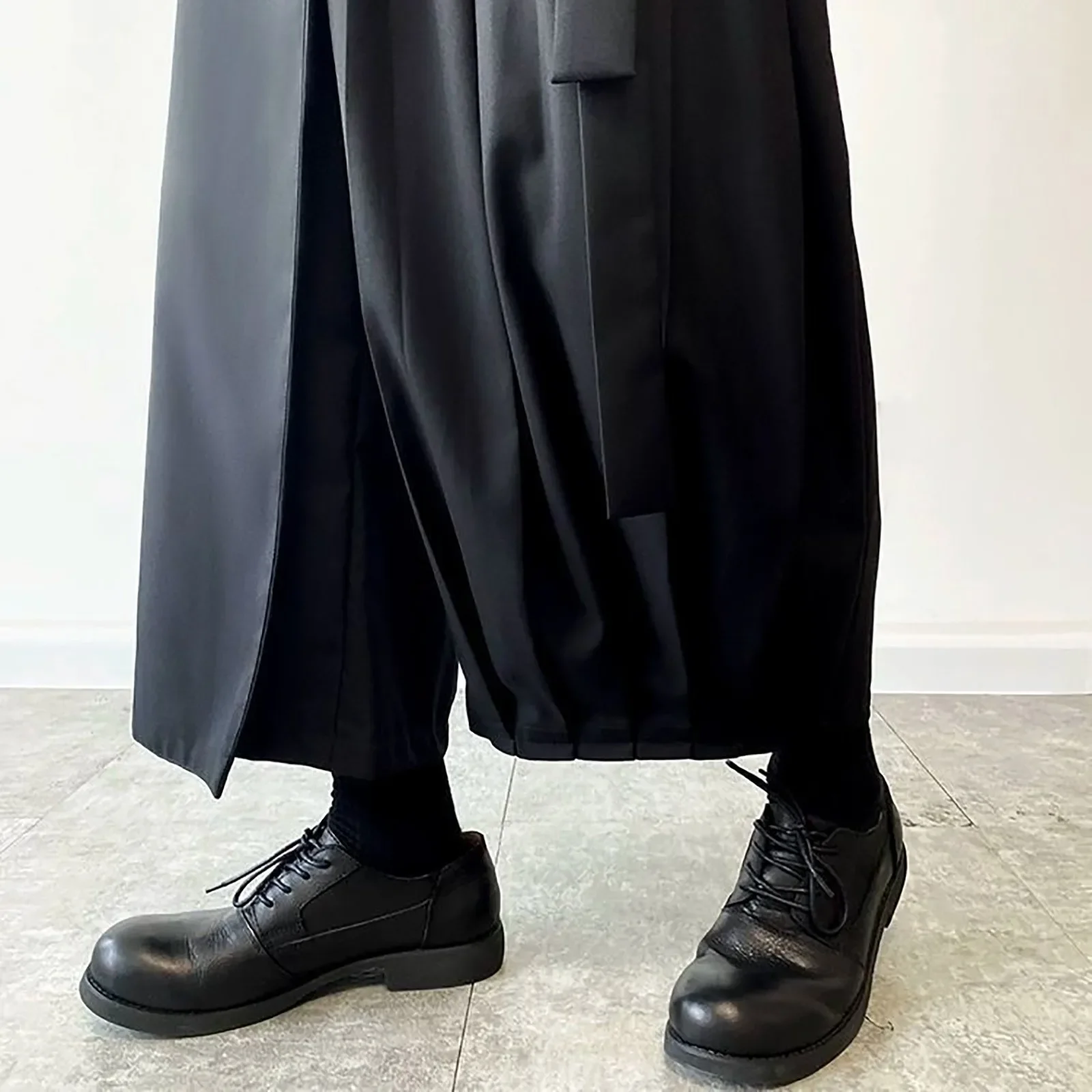 Retro Dark Style Men's Skirt P - Street Fashion Style Male 评论和价格