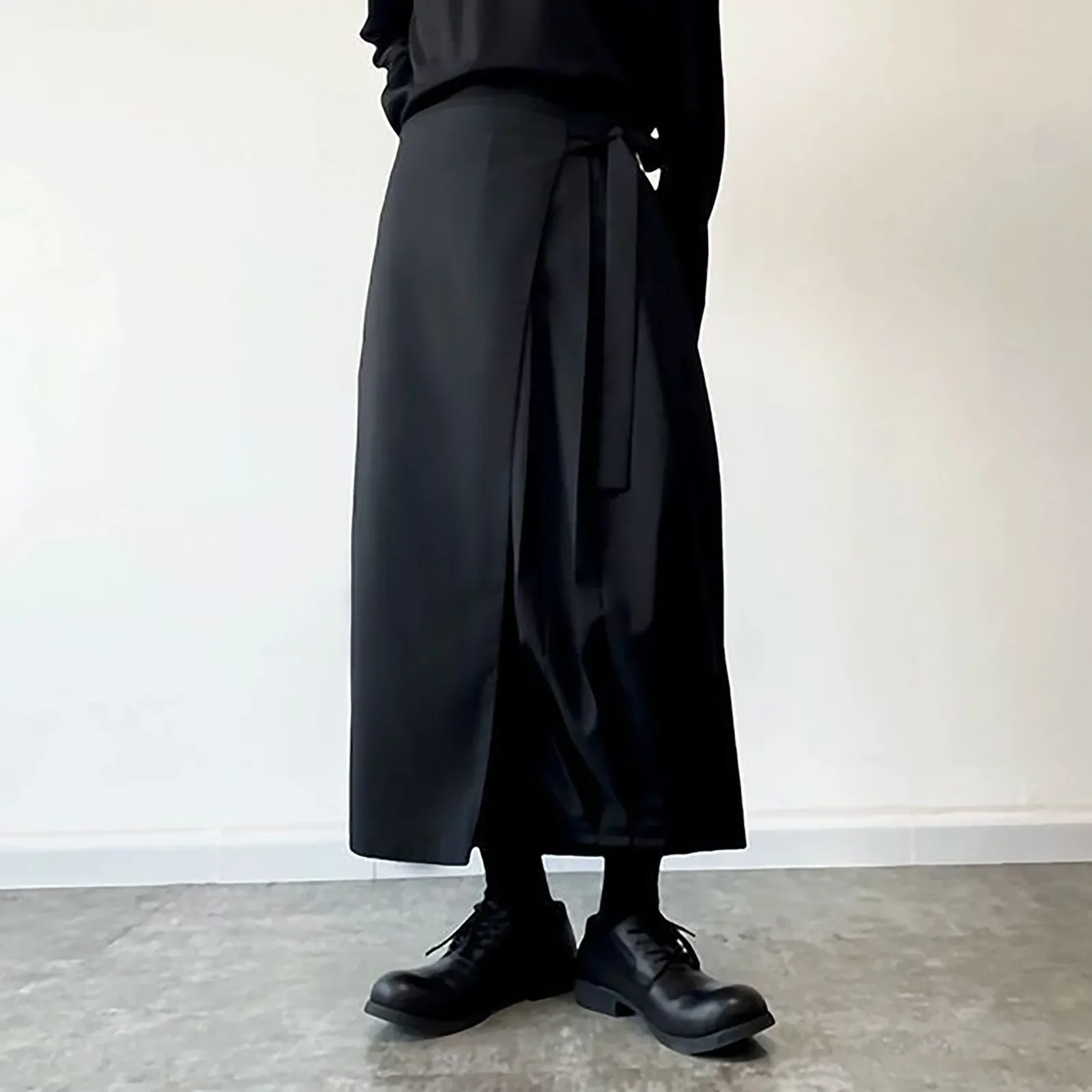 Retro Dark Style Men's Skirt P - Street Fashion Style Male 评论和价格