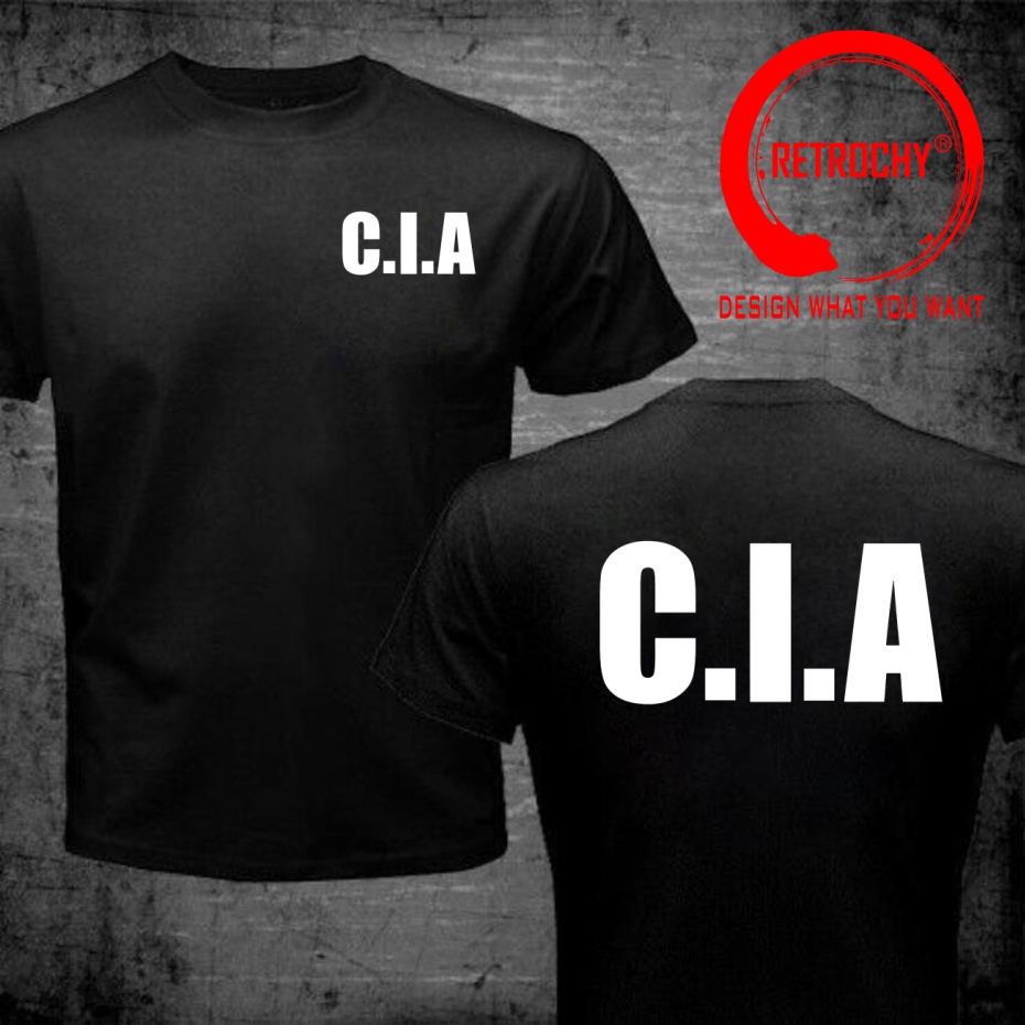Funny Design USA CIA US C.I.A  - Street Fashion Usa 评论和价格