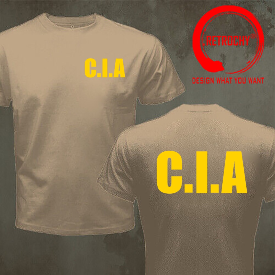 Funny Design USA CIA US C.I.A  - Street Fashion Usa 评论和价格