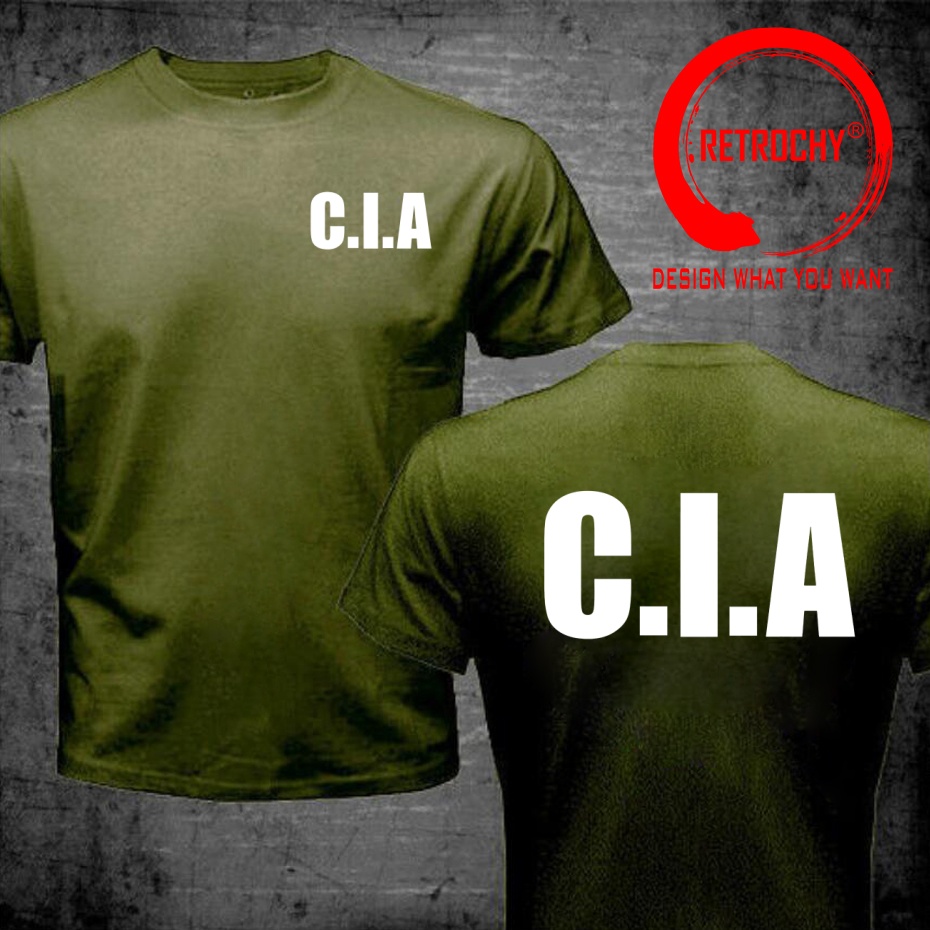 Funny Design USA CIA US C.I.A  - Street Fashion Usa 评论和价格