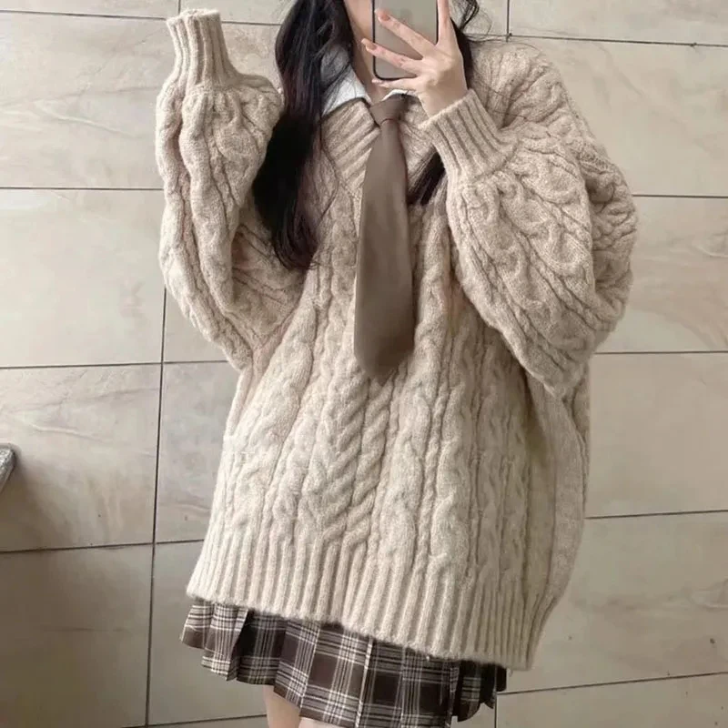 Fanan Winter Women Sweater Har - Street Fashion In Korea 评论和价格