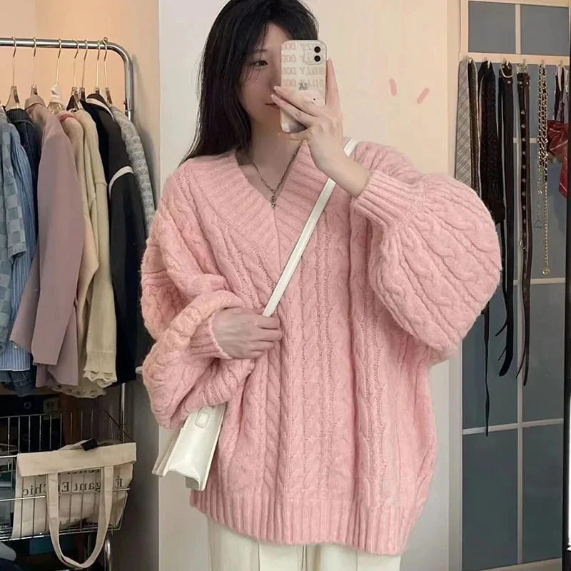 Fanan Winter Women Sweater Har - Street Fashion In Korea 评论和价格