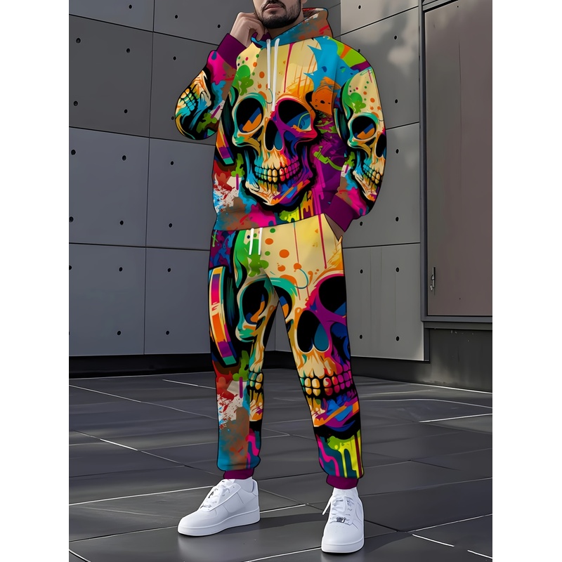 Fashionable Skeleton Pattern S - Street Fashion Style 评论和价格