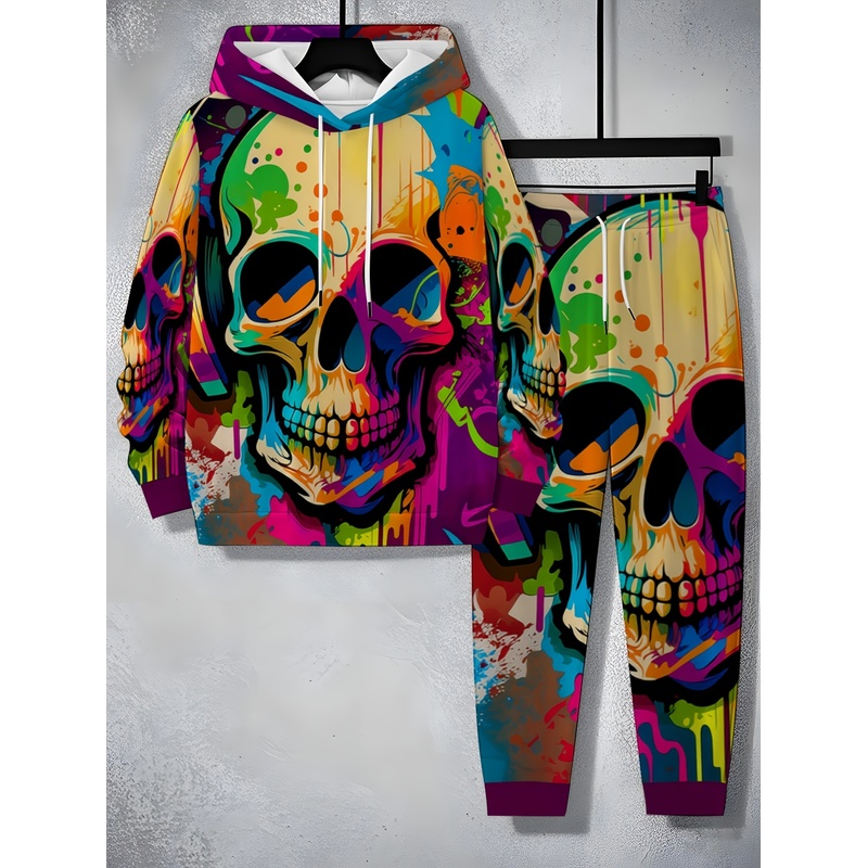 Fashionable Skeleton Pattern S - Street Fashion Style 评论和价格