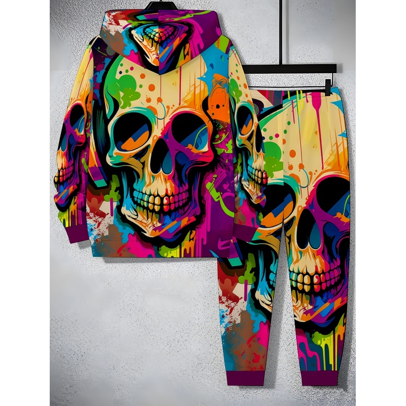 Fashionable Skeleton Pattern S - Street Fashion Style 评论和价格