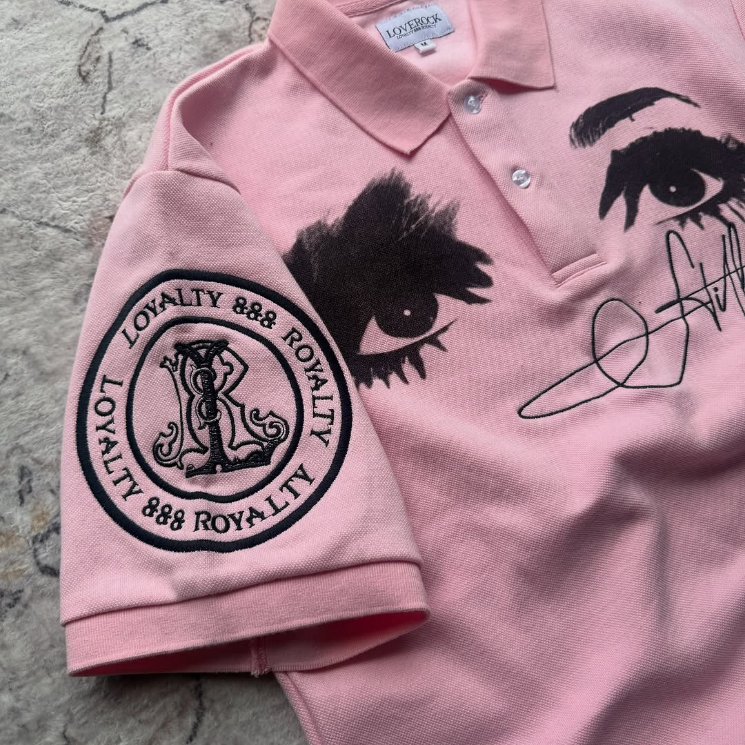 American ins retro style polo  - Street Fashion Logo Design 评论和价格