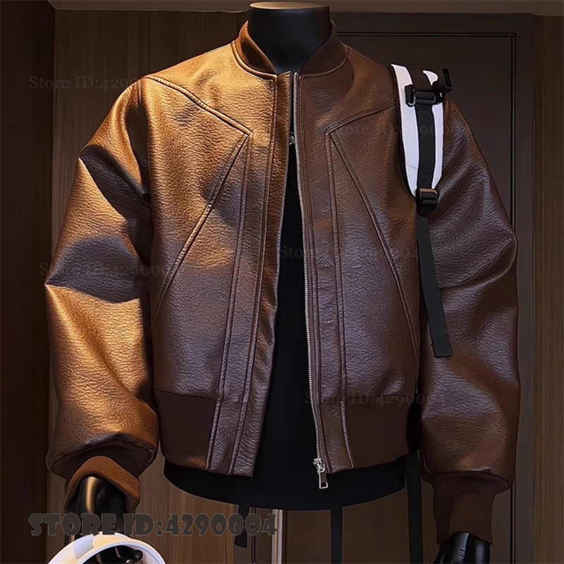 Autumn Men's Jacket Coat Ameri - Street Fashion Style Male 评论和价格