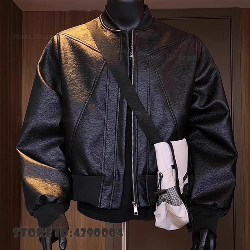 Autumn Men's Jacket Coat Ameri - Street Fashion Style Male 评论和价格